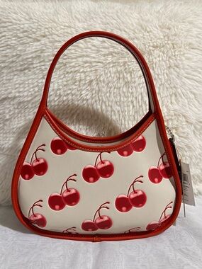 Coach Ergo Bag with Cherry Print